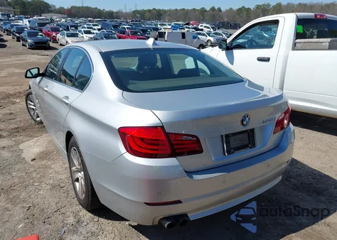 2012 BMW 528I z USA, uszkodzony, nr VIN WBAXG5C56CDX01859